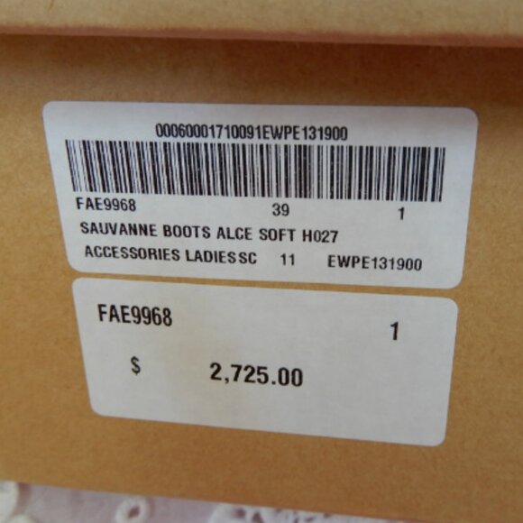 NIB $2725 Auth.Loro Piana Sauvanne Alce Soft Boots Lamb Cashmere Soft 39 US 9 - Picture 4 of 11